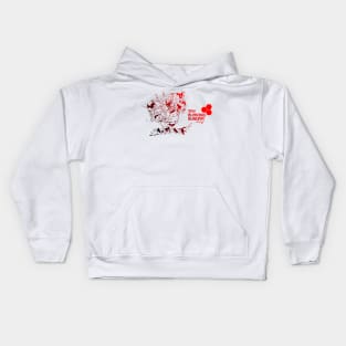 try burning gundam Kids Hoodie